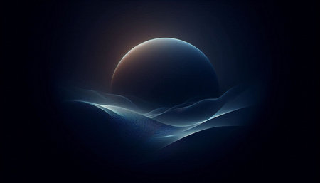 3D illustration of abstract fractal for creative design, art and entertainmentの写真素材