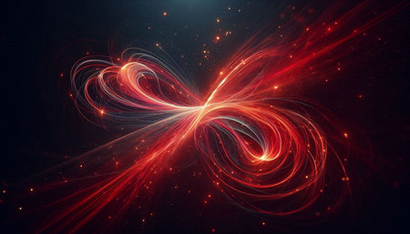 abstract fractal background a computer-generated 2D illustration, texture