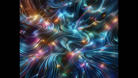 abstract fractal background a computer-generated 2D illustration, texture