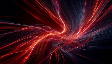 abstract fractal background a computer-generated 2D illustration, texture