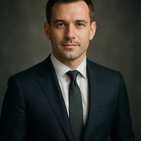 Portrait of a handsome mature man in suit. Men's beauty, fashion.