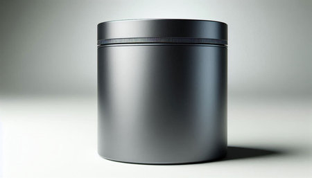 Cosmetic container isolated on a white background. 3d render.