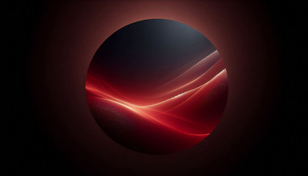 abstract digital fractal background a computer-generated 2D illustration