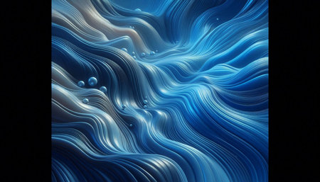Abstract fractal. Fractal art background for creative design. Decoration for wallpaper, desktop,...