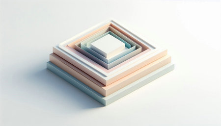 Stack of colorful books on a white background. Back to school.