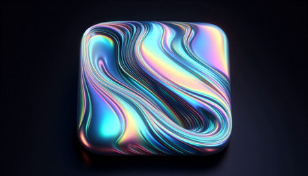 3d render, abstract background, computer-generated image, blue and pink marble pattern