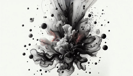 Abstract ink in water. Ink in water. Ink in water. Ink in water. Ink in water. Ink in water. Ink in...