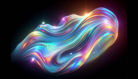 abstract colorful background with some smooth lines in it (see more in my portfolio)
