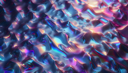 3d rendering of abstract fractal background.Fractal is never-ending pattern.Fractals are infinitely...