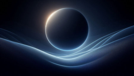 Abstract background for elegant design cover or fantasy composition. Vector fractal.の写真素材