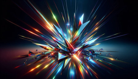 3d render, abstract background, technology, digital art, computer generated images