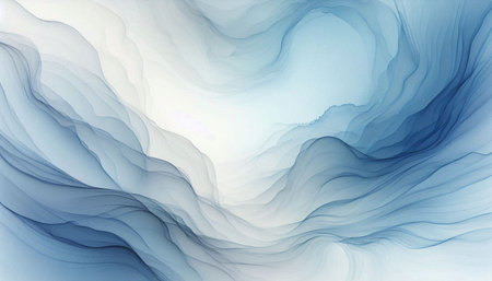 Abstract blue background. Fantasy fractal texture. Digital art. 3D rendering.