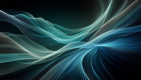 abstract fractal background a computer-generated 2D illustration, texture