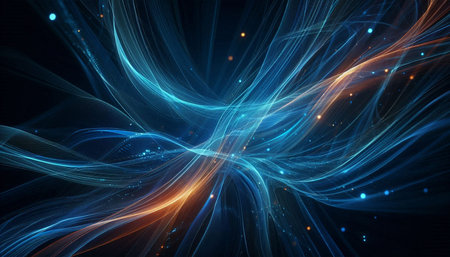 abstract fractal background a computer-generated 2D illustration, texture