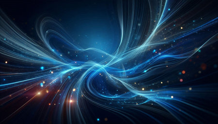 Abstract fractal. Fractal art background for creative design. Decoration for wallpaper, desktop,...