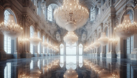 The grand hall of the State Hermitage in St. Petersburg