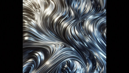 Abstract fractal. Fractal art background for creative design. Decoration for wallpaper, desktop,...