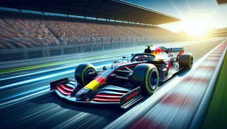 Fernando Alonso of Scuderia Ferrari F1 races on training session in Jerez de la Frontera, Spain.