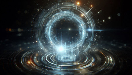 3D illustration of abstract fractal composition,digital art works.