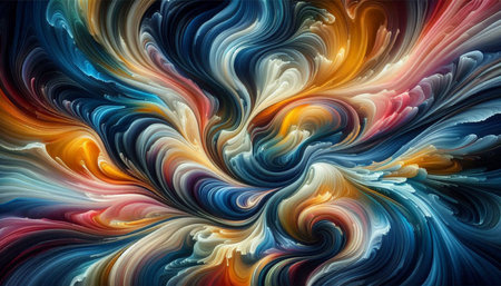 Abstract fractal. Fractal art background for creative design. Decoration for wallpaper, desktop, poster, cover booklet. Print for clothes, t-shirt. Creative illustration for design