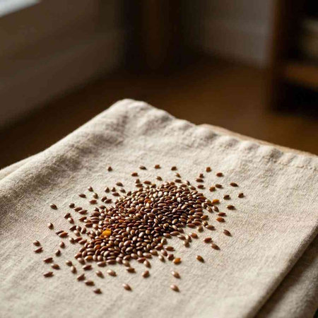 Roll of brown paper on a white background with shadows from the window
