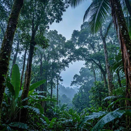 Tropical rainforest in Costa Rica, Central America, Costa Rica