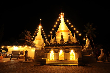 temple in thailandの写真素材