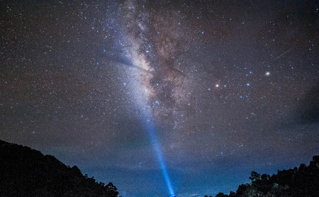 The Milky Way in thailand