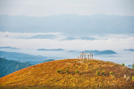 mountain in thailandの写真素材