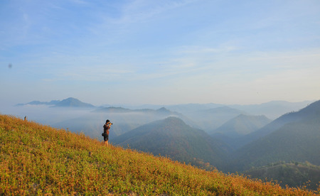 mountain in thailandの写真素材