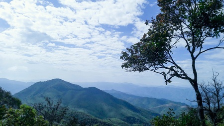 Scenic mountain in Thailandの素材