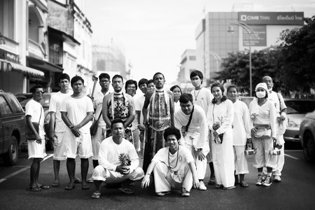 Phuket Vegetarian Festival, Thailandのeditorial素材