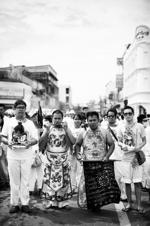 Phuket Vegetarian Festival, Thailandのeditorial素材