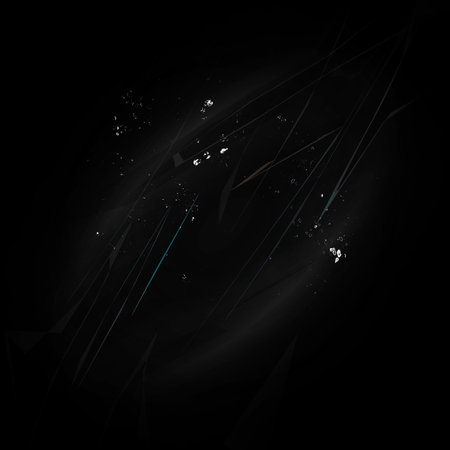 Black grunge scratched metal background, scary distressed horror textureの写真素材