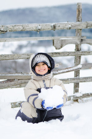 Winter scene, natural beauty