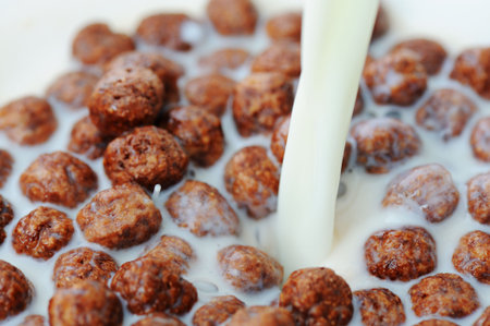 Milk, flakes, childhood