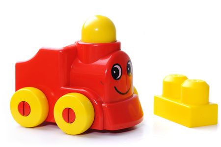 Toy trainの写真素材