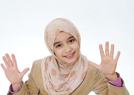 kid muslimの写真素材