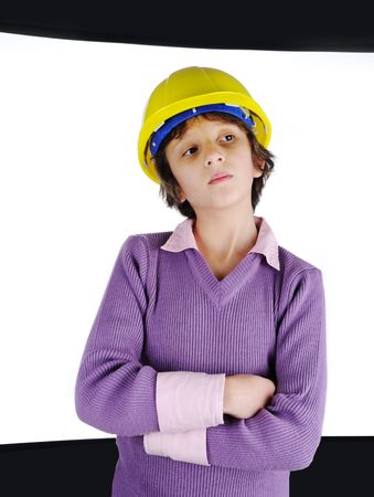 Child engineer の写真素材