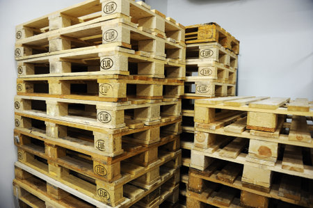 Wooden palette