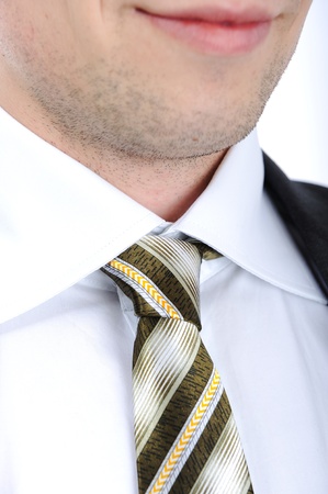 Business suit and tie on a manの写真素材