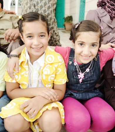 Group of happy childrenの写真素材