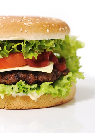 Fantastic hamburgerの写真素材