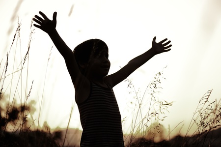 Celebrating lifeの写真素材