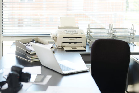 Empty office with nobody in