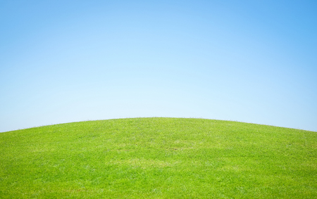 Perfect grass golf course fieldの写真素材