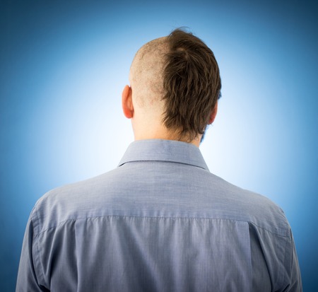 Conceptual artistic face portait photo of a manの写真素材