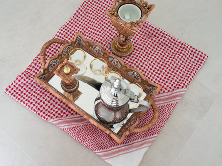 Traditional coffee in Dallah