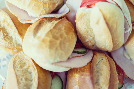 Sandwichesの写真素材