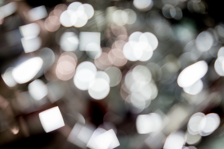 Blurred lights of spoonsの写真素材
